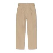 Broek met logo Moschino , Beige , Heren