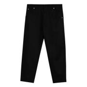 Regular Fit Broek Prada , Black , Heren