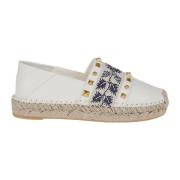 County Espadrilles Valentino Garavani , White , Dames