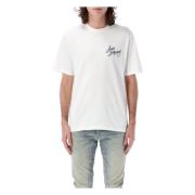 Holliwood Katoenen Tee Amiri , White , Heren