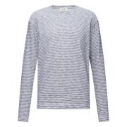 Gestreept Shirt Met Lange Mouwen Relaxte Pasvorm Drykorn , Gray , Here...