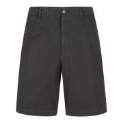 Bruine Bermuda Broek Verhoog Garderobe Brunello Cucinelli , Brown , He...