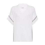 Witte Truien voor Vrouwen Brunello Cucinelli , White , Dames