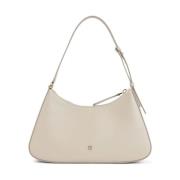 Schoudertas met hangslotdetail Givenchy , Beige , Dames