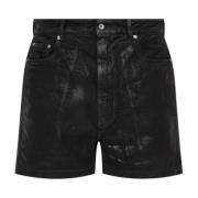 Geth Cutoffs Shorts Rick Owens , Black , Heren