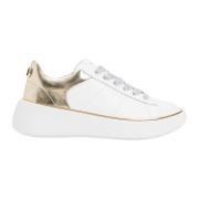 Witte Logo Sneakers Twinset , White , Dames