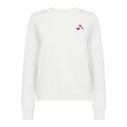 Valentinasz Pullover Gebreid IJs Saint Tropez , White , Dames