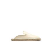 Leren slides Lanvin , Beige , Heren