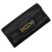 Pre-owned Leather wallets Bally Pre-owned , Black , Dames