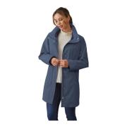 Functionele A-lijn Jas Midnight Blue Junge , Blue , Dames