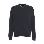 Blauwe Sweatshirt met Afneembaar Logo Peuterey , Blue , Heren