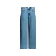 Wijde Pijp Jeans in Red Bull Stijl Pepe Jeans , Blue , Dames