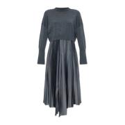 Adriana Tweedelige Jurk AllSaints , Gray , Dames