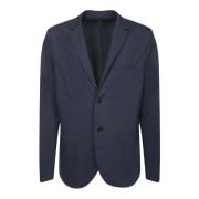 Blue Blazer Harris Wharf London , Blue , Heren