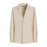 Beige buitenkleding jas Dolce & Gabbana , Beige , Heren