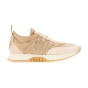 Stijlvolle Sneakers voor dagelijks gebruik Moncler , Beige , Dames