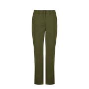 Katoenmix Chino Broek BomBoogie , Green , Dames