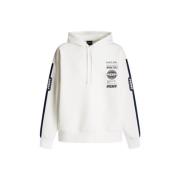 Logo Stack Hoodie Pepe Jeans , Beige , Heren