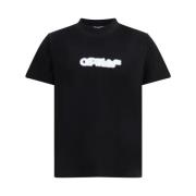 Spray Arrow Grafisch T-shirt Off White , Black , Heren