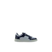 Rockstud Geëtst Kalfsleren Vetersneakers Valentino Garavani , Blue , H...