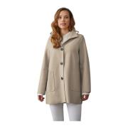 Feminine Ivory Jas Comfort Fit Junge , Beige , Dames