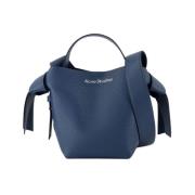 Blauwe leren crossbody tas Acne Studios , Blue , Heren