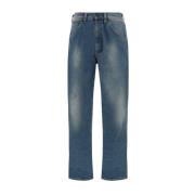 Ruime katoenen jeans met tailleband lussen Vivienne Westwood , Blue , ...