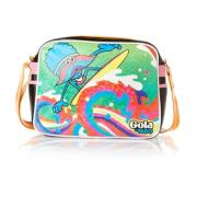 Zwarte Schoudertas met Verstelbare Band Gola , Multicolor , Dames