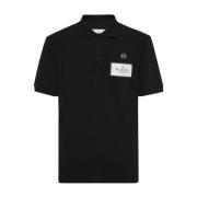 Klassieke Polo Shirt in Diverse Kleuren Philipp Plein , Black , Heren