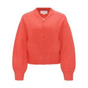 Stijlvolle Pullover met Doketa Detail Opus , Red , Dames