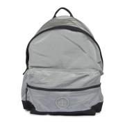 Metalen Nylon Rugzak Grijs Stone Island , Gray , Heren