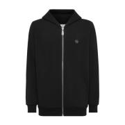 Stijlvolle hoodie met uniek ontwerp Philipp Plein , Black , Heren