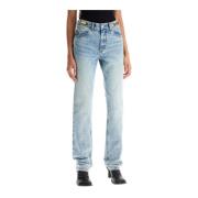 Slim Fit Jeans met Metallic Details Stella McCartney , Blue , Dames