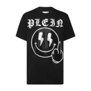 Stijlvol heren T-shirt voor casual dragen Philipp Plein , Black , Here...