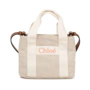 Palmboom Zonsondergang Tas Chloé , Beige , Unisex