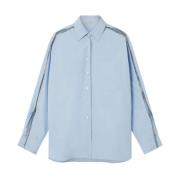 Lichtblauwe Shirt Verhoog Garderobe Stijl Stella McCartney , Blue , Da...