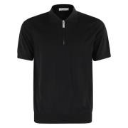 Polo Shirt Paolo Pecora , Black , Heren