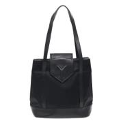 Pre-owned Fabric shoulder-bags Yves Saint Laurent Vintage , Black , Da...