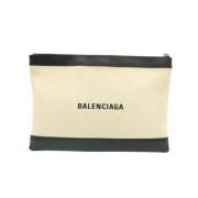 Pre-owned Cotton balenciaga-bags Balenciaga Vintage , Beige , Dames