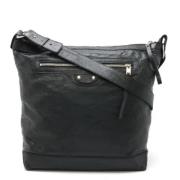 Pre-owned Leather balenciaga-bags Balenciaga Vintage , Black , Dames