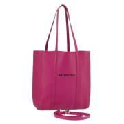 Pre-owned Leather balenciaga-bags Balenciaga Vintage , Pink , Dames