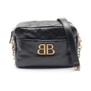 Pre-owned Leather balenciaga-bags Balenciaga Vintage , Black , Dames