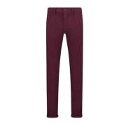 Bordeaux chino broek Ralph Lauren , Red , Heren