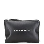 Pre-owned Leather balenciaga-bags Balenciaga Vintage , Black , Dames