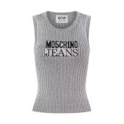 Stijlvolle Sweaters Collectie Moschino , Gray , Dames