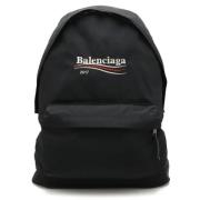 Pre-owned Canvas backpacks Balenciaga Vintage , Black , Dames