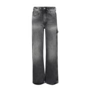 Zwarte Spider Style Dames Jeans Haikure , Black , Dames