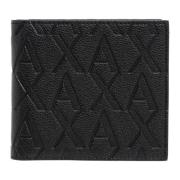 Portemonnee met logopatroon en kaartsleuven Armani Exchange , Black , ...