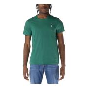 Geborduurd T-shirt met korte mouwen en ronde hals Polo Ralph Lauren , ...