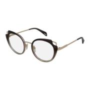 Bruin Verloop Vrouwenbril Multicolor Frames Police , Black , Dames